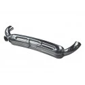 911 Carrera 2.7 - 3.0 - 3.2 Double tuyau d'échappement sport en acier inoxydable 84 mm TÜV pour Porsche | Albert Motorsport