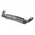 911 Carrera 2.7 - 3.0 - 3.2 Double tuyau d'échappement sport en acier inoxydable 84 mm TÜV pour Porsche