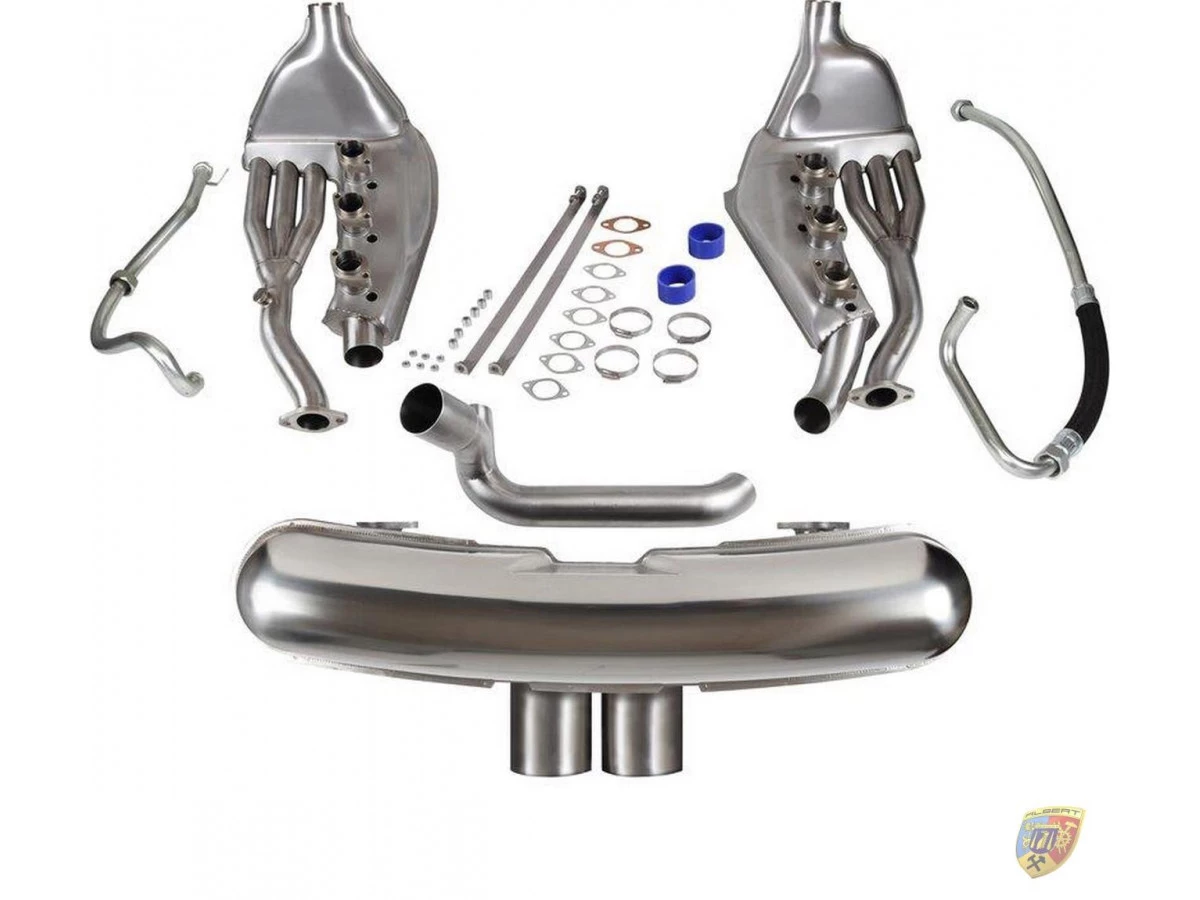 911 Carrera 3.2 Scarico sportivo a flusso libero GT3 Style in acciaio inossidabile per Porsche | Albert Motorsport