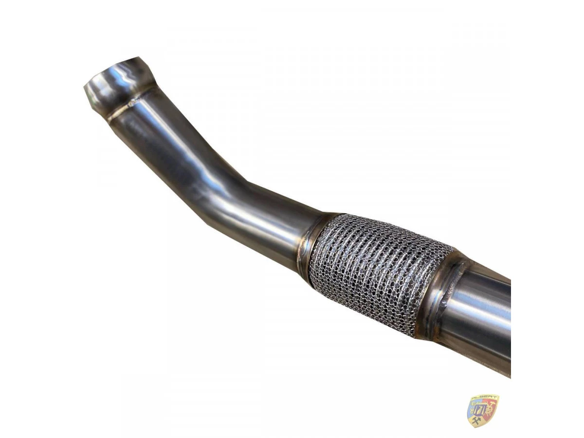 971 - Escape con aleta de escape turbo V6 3.0 para Porsche Panamera | Albert Motorsport