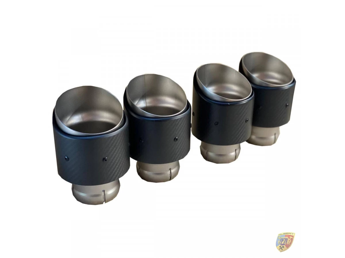 971 - Escape con aleta de escape turbo V6 3.0 para Porsche Panamera | Albert Motorsport