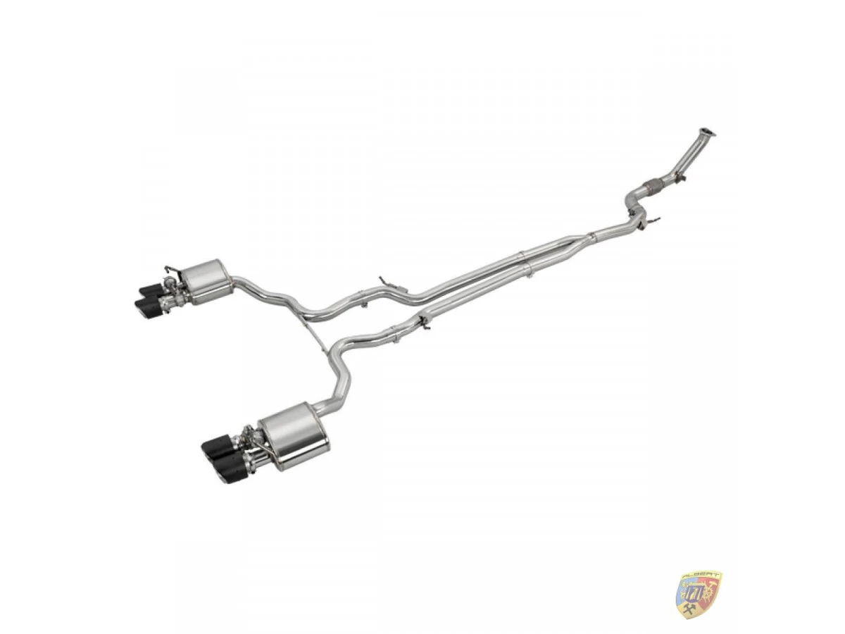 971 - 3.0 V6 Turbo Auspuff Klappenauspuff für Porsche Panamera – Albert Motorsport