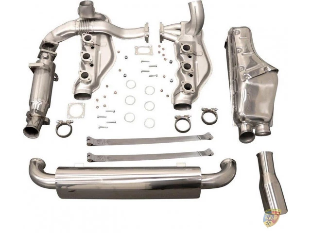 964 Carrera sports exhaust without catalytic converter stainless steel for Porsche 911 – Albert Motorsport