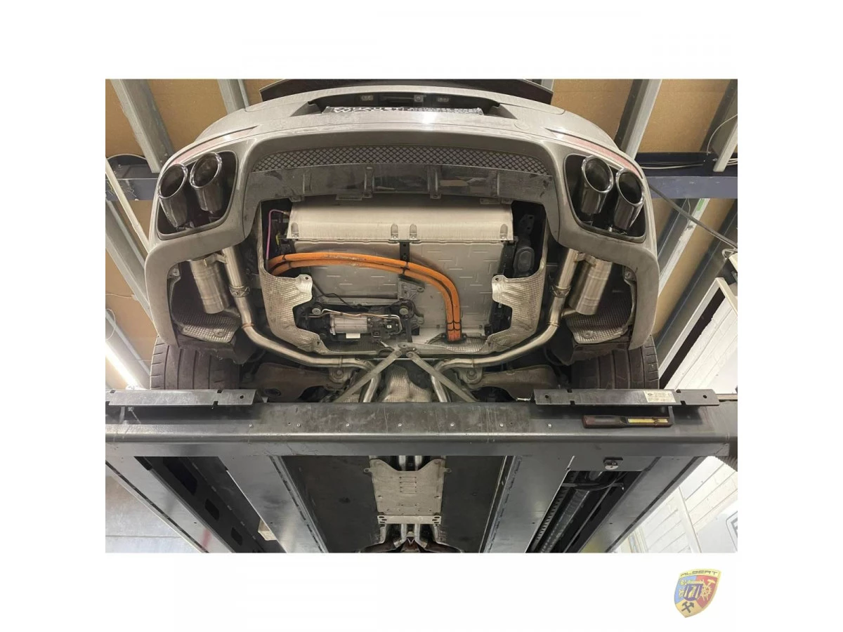 971 - Échappement à clapet biturbo pour Porsche Panamera | Albert Motorsport