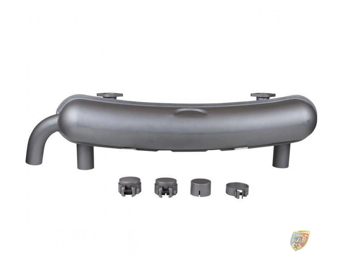 911 R - RSR 2.0 - 2.2 - 2.4 exhaust 63.5 mm cross section for Porsche racing cars – Albert Motorsport
