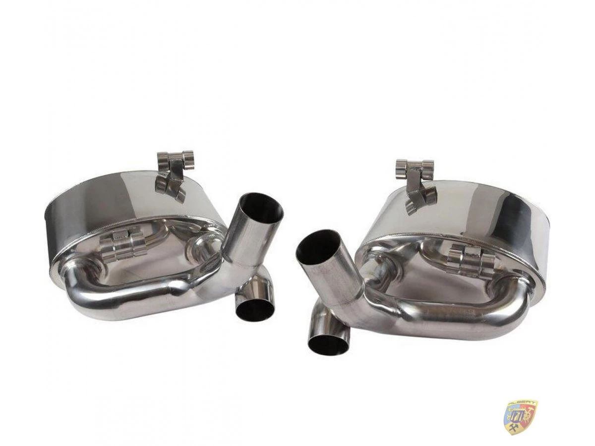 997.2 Carrera sports exhaust stainless steel Porsche 911 – Albert Motorsport