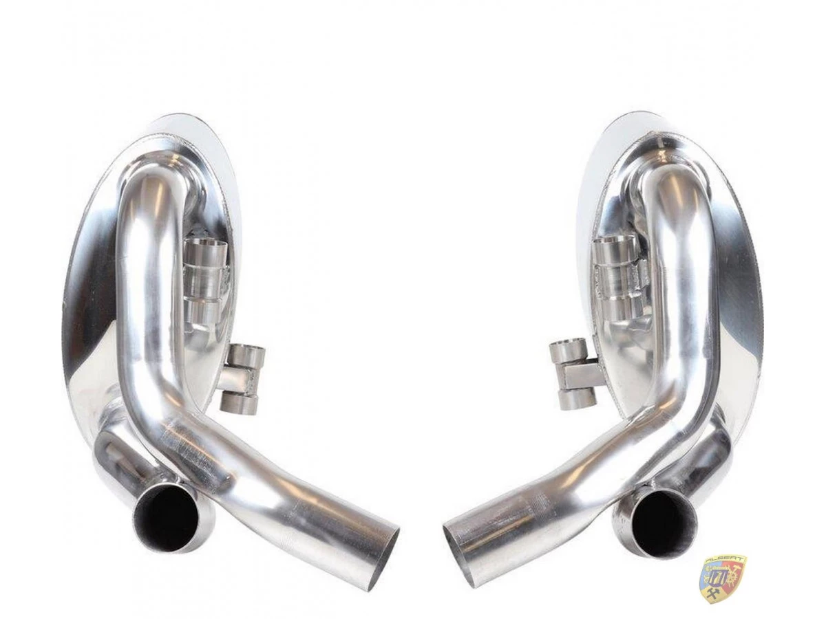 997.2 Carrera sports exhaust stainless steel Porsche 911 – Albert Motorsport