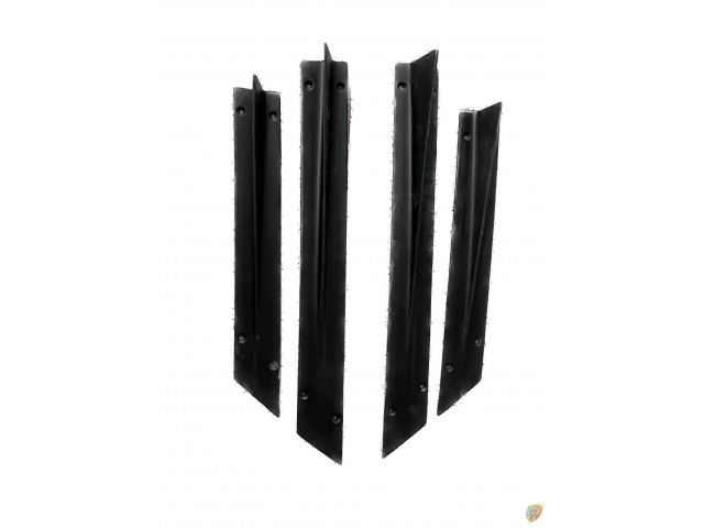 991.2 GT3 MR Aletas delanteras de carbono para splitter delantero Manthey Porsche 911 2