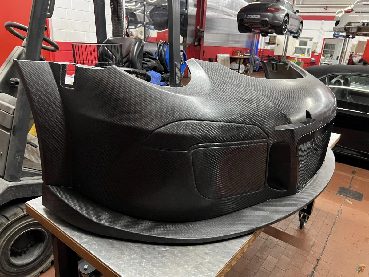 991.2 MR Pare-chocs avant en carbone pour tablier avant Manthey MR Porsche 911 | Albert Motorsport