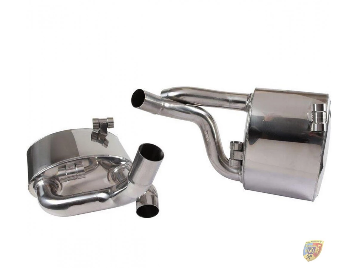 997.2 Carrera sports exhaust stainless steel Porsche 911 – Albert Motorsport