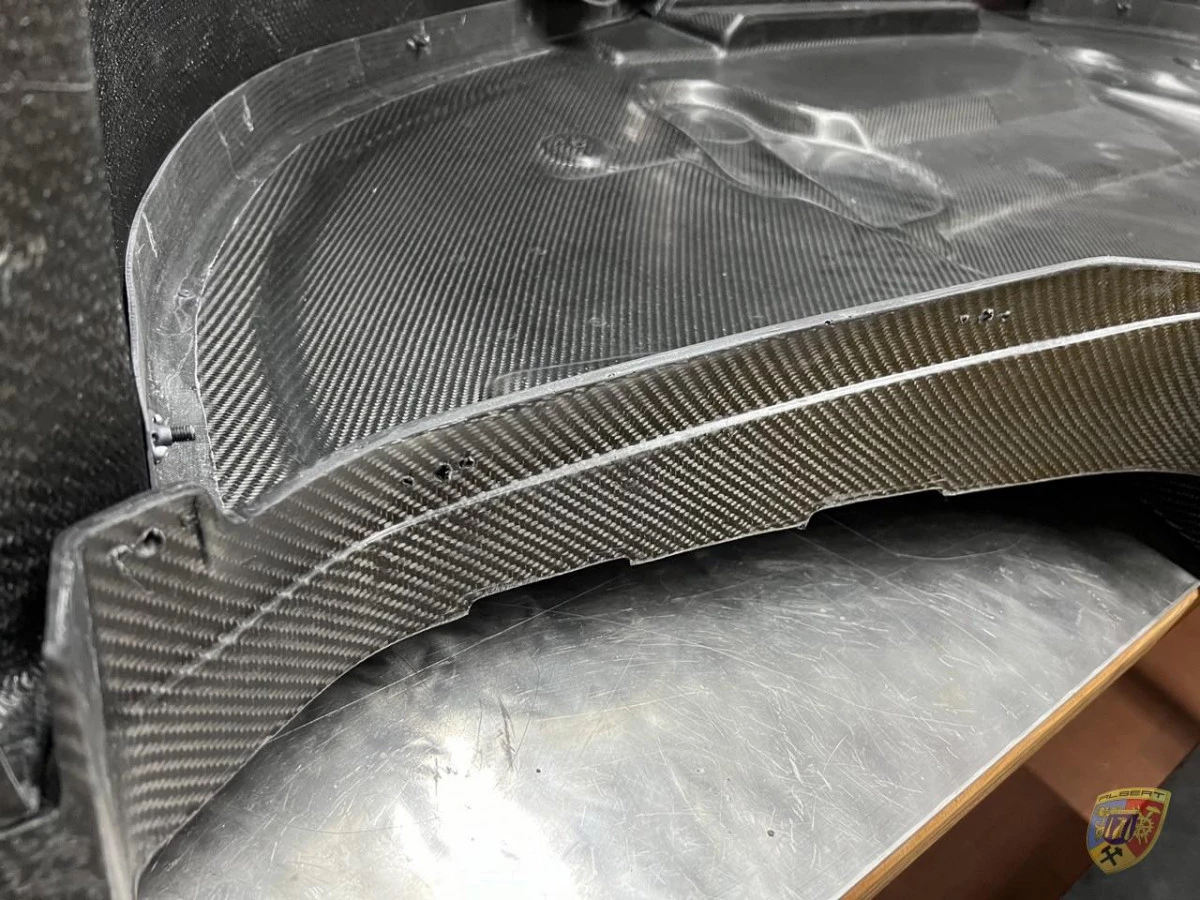 991.2 GT3 MR Frontsplitter Carbon Manthey Frontspoiler Porsche 911 – Albert Motorsport