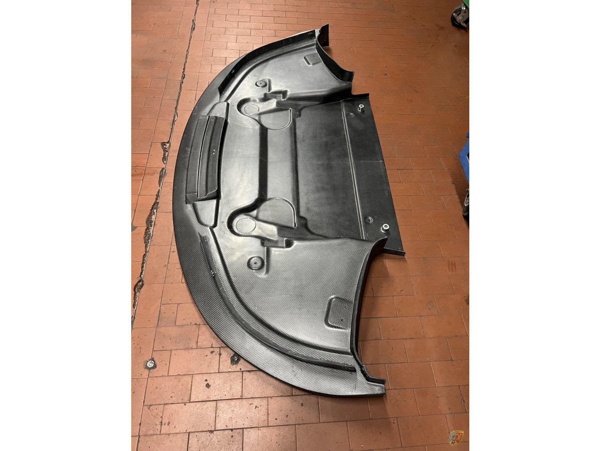 991.2 GT3 MR Divisor delantero Alerón delantero de carbono Manthey Porsche 911