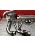997 - 991.1 GT3 Cup Sistema de escape con catalizador y silenciadores laterales para Porsche 911 | Albert Motorsport