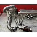 997 - 991.1 GT3 Cup Sistema de escape con catalizador y silenciadores laterales para Porsche 911
