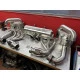 997 - 991.1 Sistema di scarico GT3 Cup con catalizzatore e silenziatori laterali per Porsche 911 | Albert Motorsport