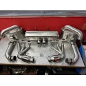 997 - 991.1 Sistema di scarico GT3 Cup con catalizzatore e silenziatori laterali per Porsche 911 | Albert Motorsport