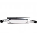 964 Carrera front silencer sports exhaust TÜV stainless steel Porsche 911 – Albert Motorsport