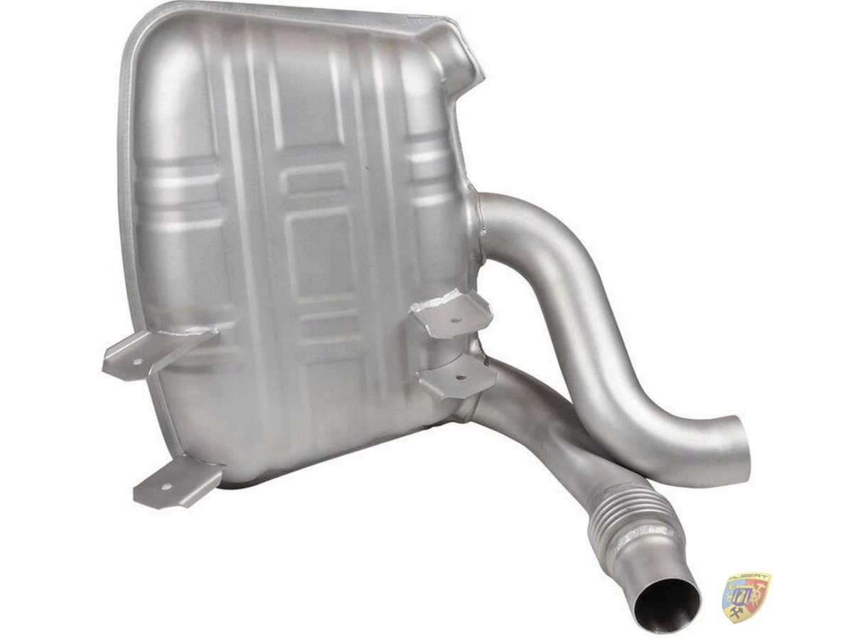 997.1 Carrera Escape deportivo de acero inoxidable estilo OEM para Porsche 911 | Albert Motorsport