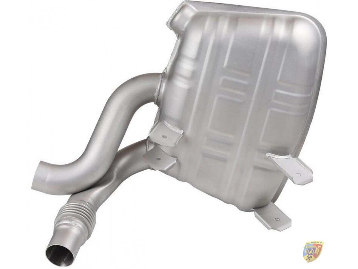 997.1 Carrera Sportauspuff Edelstahl OEM Style für Porsche 911 – Albert Motorsport