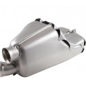 964 Carrera - Turbo rear silencer TUEV matt stainless steel Porsche 911