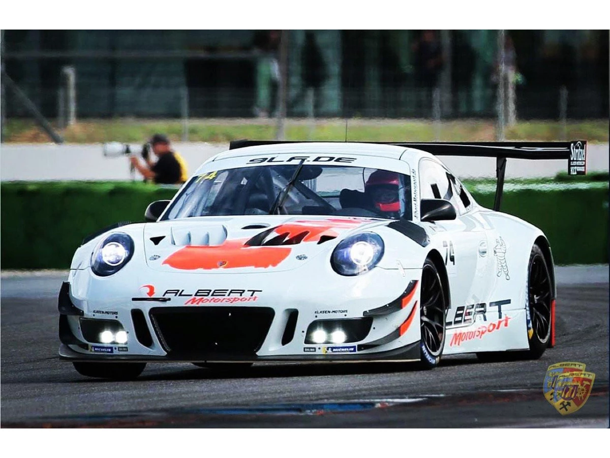 997 R - 991 R - Fari anteriori a LED RSR per parafango in carbonio AMS Porsche 911 | Albert Motorsport