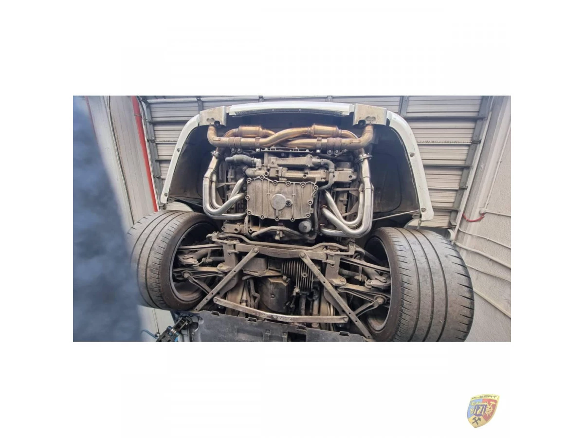 996.2 - 997.1 Collettore Carrera in acciaio inox per Porsche 911 | Albert Motorsport