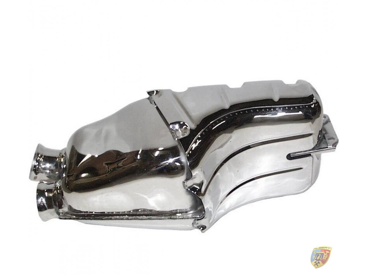 964 Carrera - Turbo rear silencer TUEV polished stainless steel Porsche 911 – Albert Motorsport