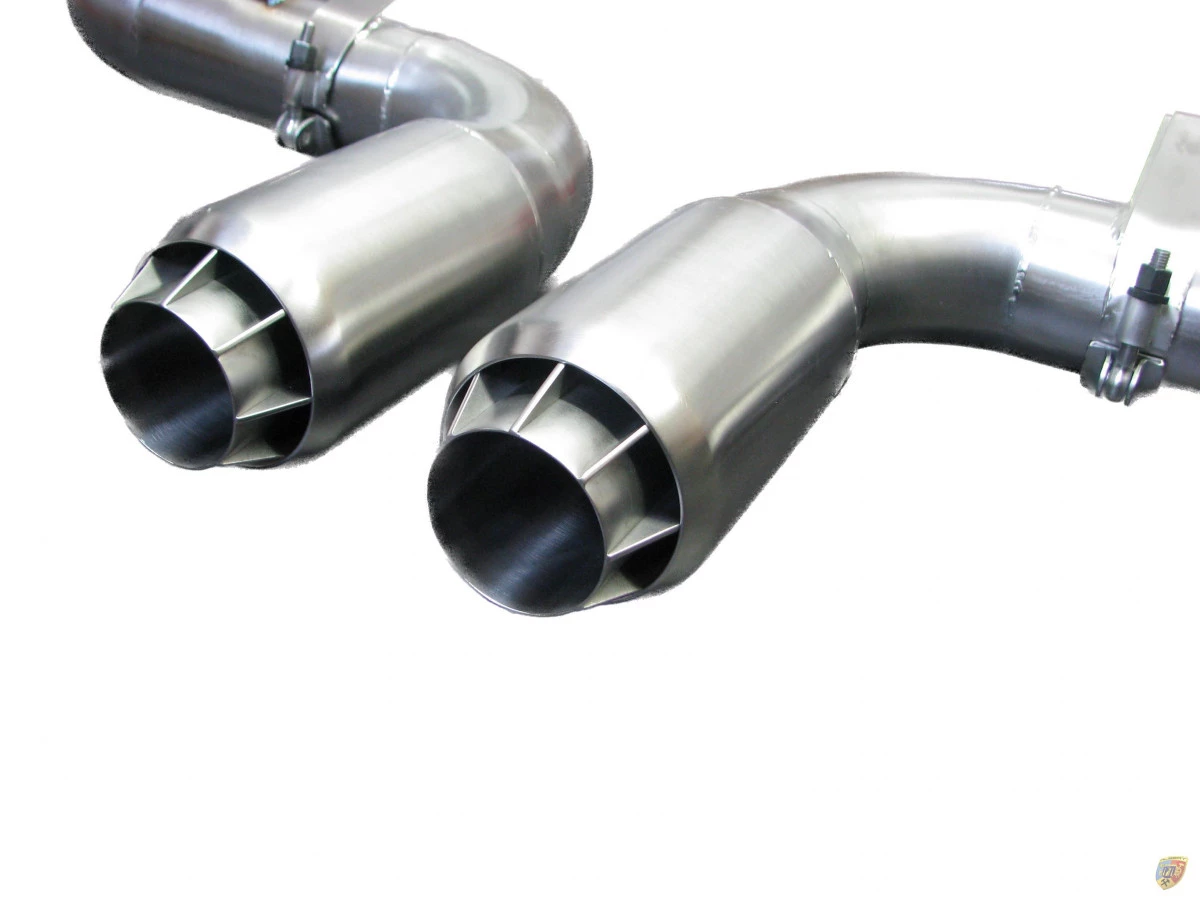 992 GT3 RS Power Exhaust in acciaio inox senza silenziatore per Porsche 911 | Albert Motorsport