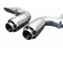 992 GT3 RS Power Exhaust in acciaio inox senza silenziatore per Porsche 911