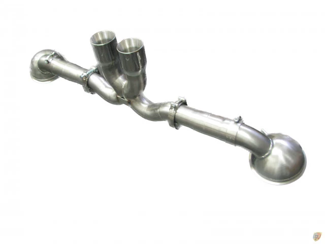 992 GT3 RS Power Exhaust en acier inoxydable sans silencieux pour Porsche 911 | Albert Motorsport