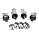 Panamera S tailpipes polished stainless steel 100 mm Porsche 970 – Albert Motorsport