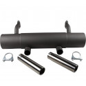 356 B - C - 1.6 Sportauspuff Auspuff Carrera Stile Porsche