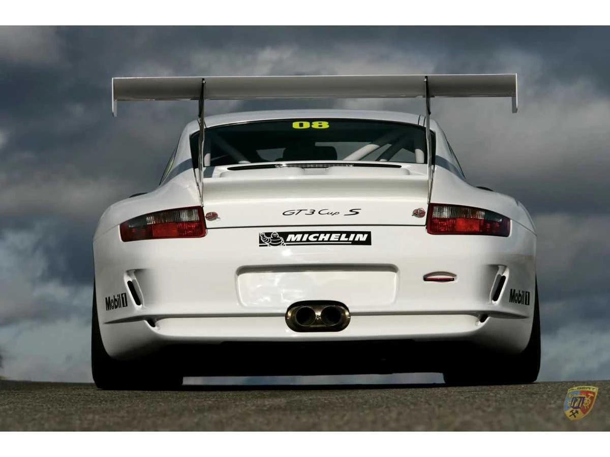 997 GT3 Cup S Stoßstange hinten Carbon für Porsche 911 – Albert Motorsport