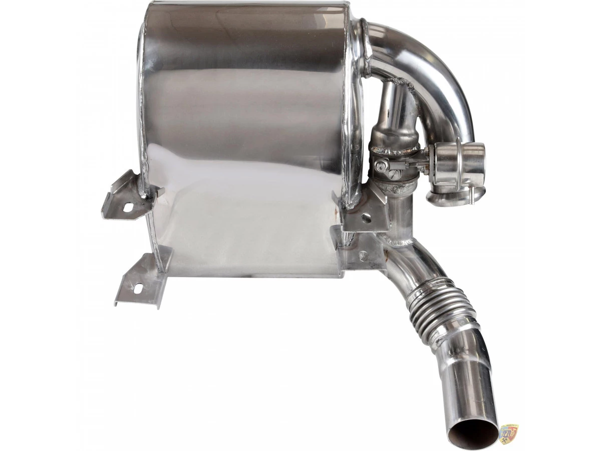 996 Carrera exhaust flap system sports exhaust flap stainless steel Porsche 911 – Albert Motorsport