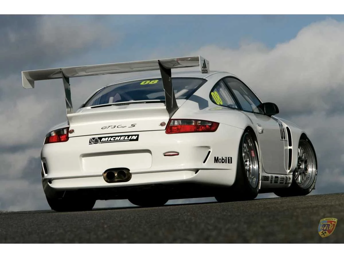 997 GT3 Cup S spoiler arrière spoiler carbone pour Porsche 911 | Albert Motorsport