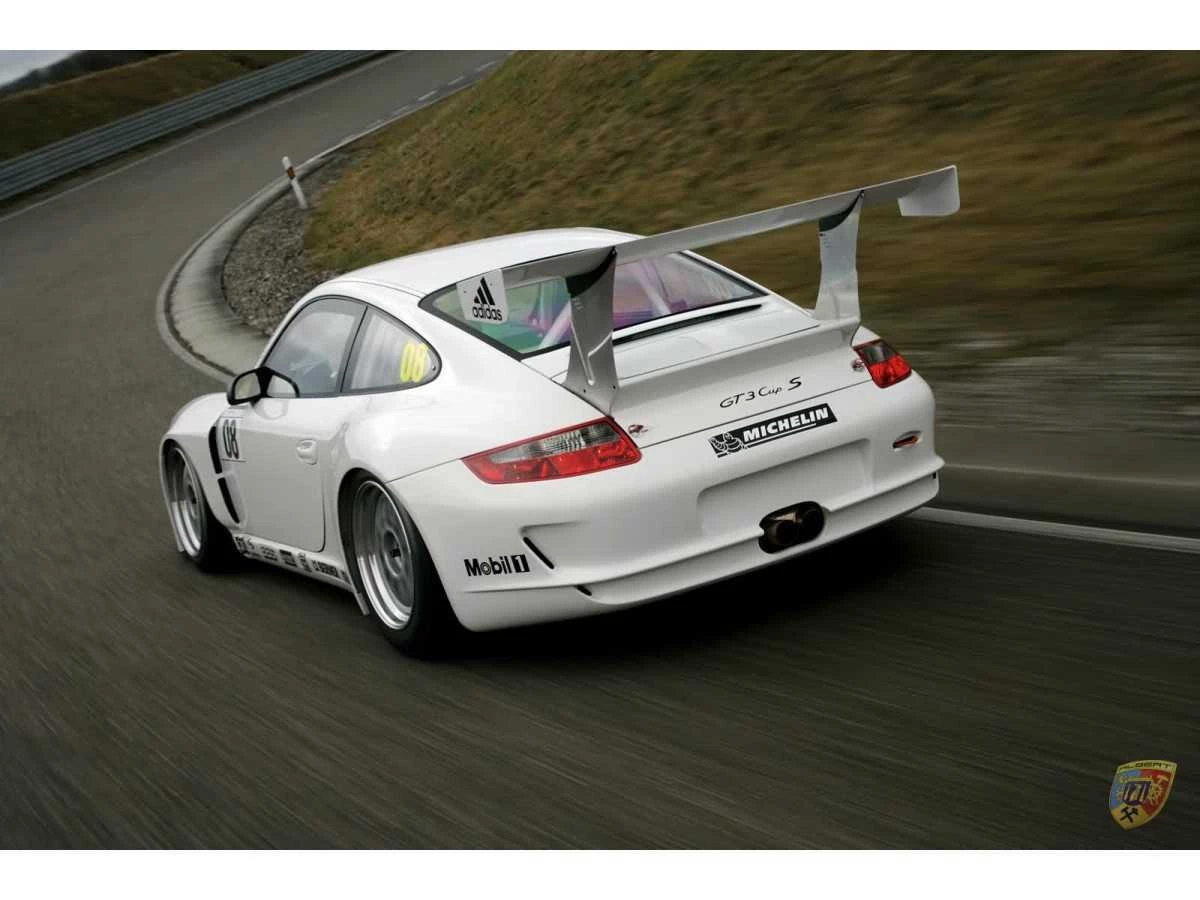 997 GT3 Cup S spoiler posteriore in carbonio per Porsche 911 | Albert Motorsport
