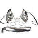 911 Carrera 2.7 - 3.0 with 84mm exhaust tailpipe sports exhaust stainless steel Porsche