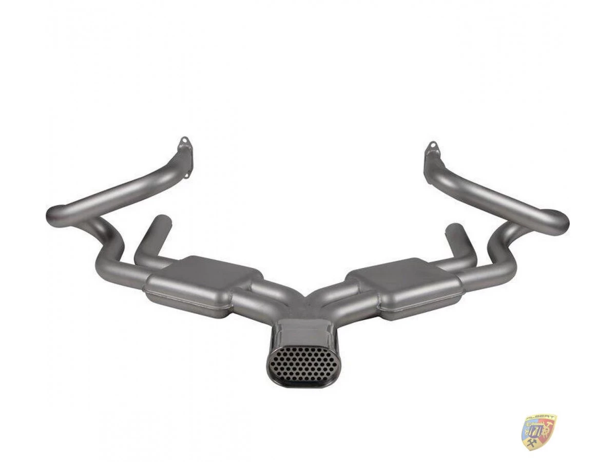 356 sports exhaust tailpipe oval stainless steel Porsche Racing – Albert Motorsport