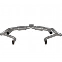 356 sports exhaust tailpipe oval stainless steel Porsche Racing
