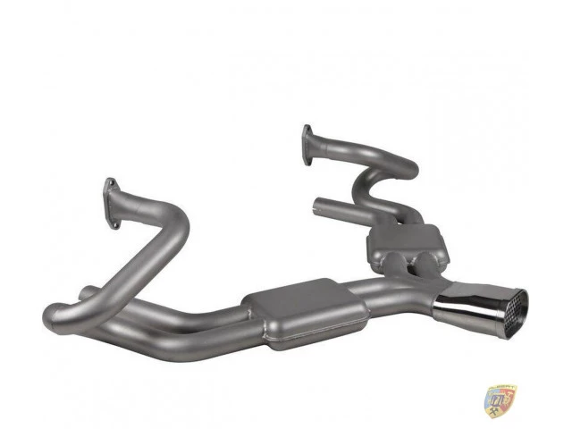 356 Sortie d'échappement sport ovale en acier inoxydable Porsche Racing | Albert Motorsport 2
