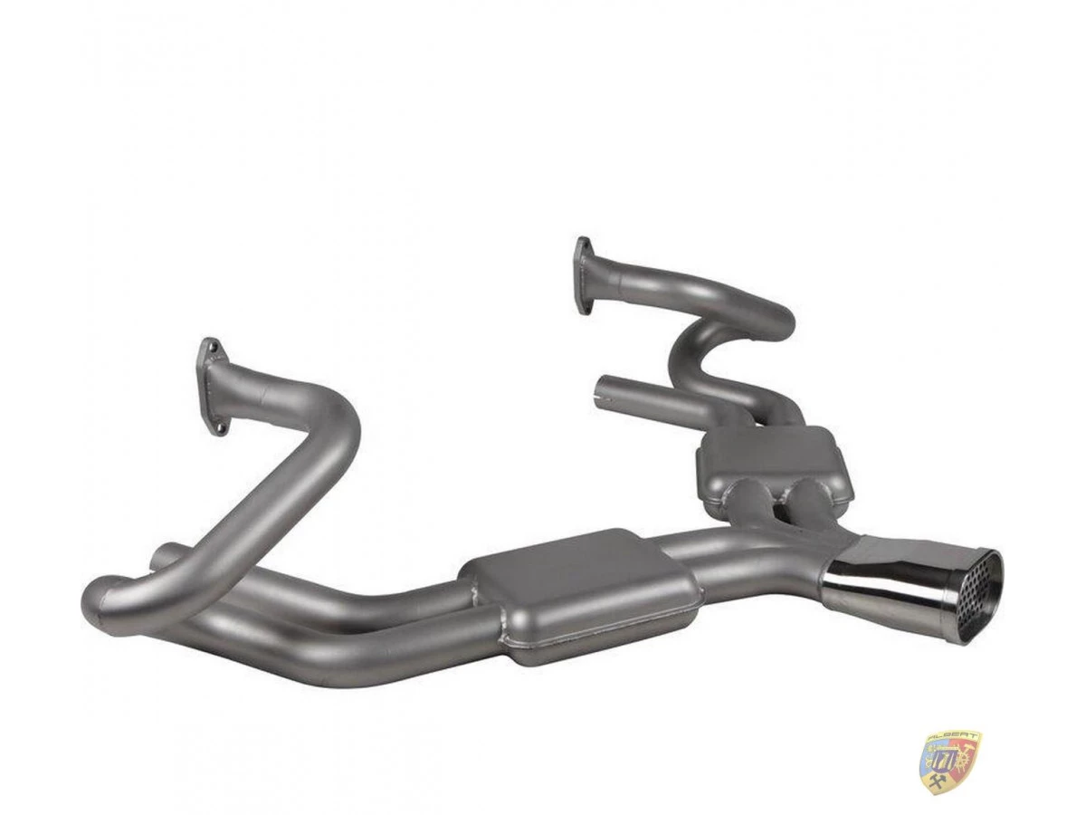 356 sports exhaust tailpipe oval stainless steel Porsche Racing – Albert Motorsport