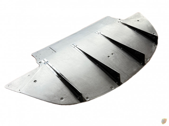 991.1 GT3 R Difusor con aletas 2016 - 2018 Carbono Porsche 911