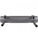 356 A - B - C - 1.6 liter sports exhaust silencer in Carrera style Porsche