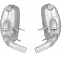 Silenciador trasero de escape de acero inoxidable para Porsche 911 996 Carrera