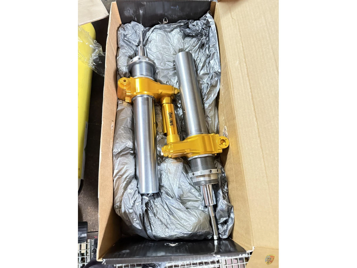 Suspension Öhlins TTX avec valves pop-off pour Porsche 911 GT3 Cup Oehlins | Albert Motorsport