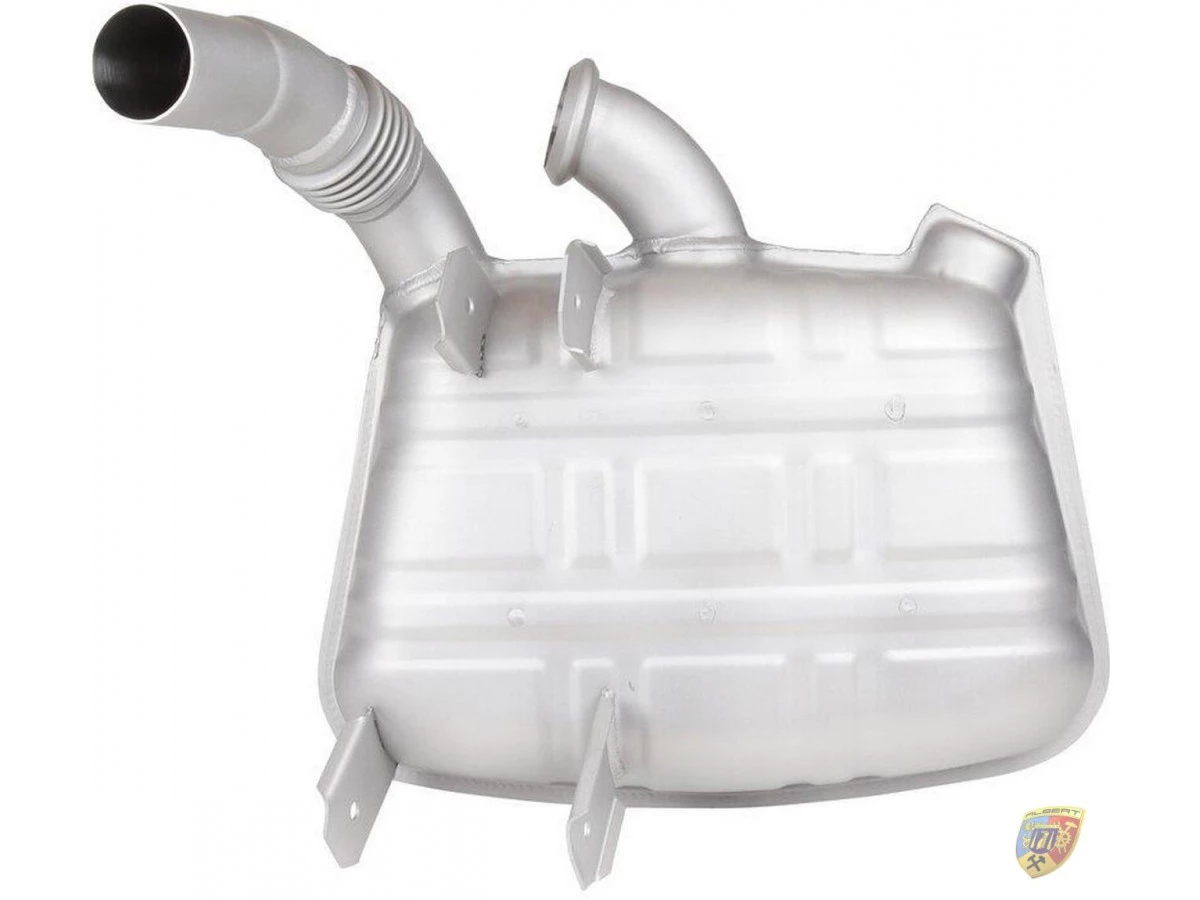 Silenciador trasero de escape de acero inoxidable para Porsche 911 996 Carrera | Albert Motorsport