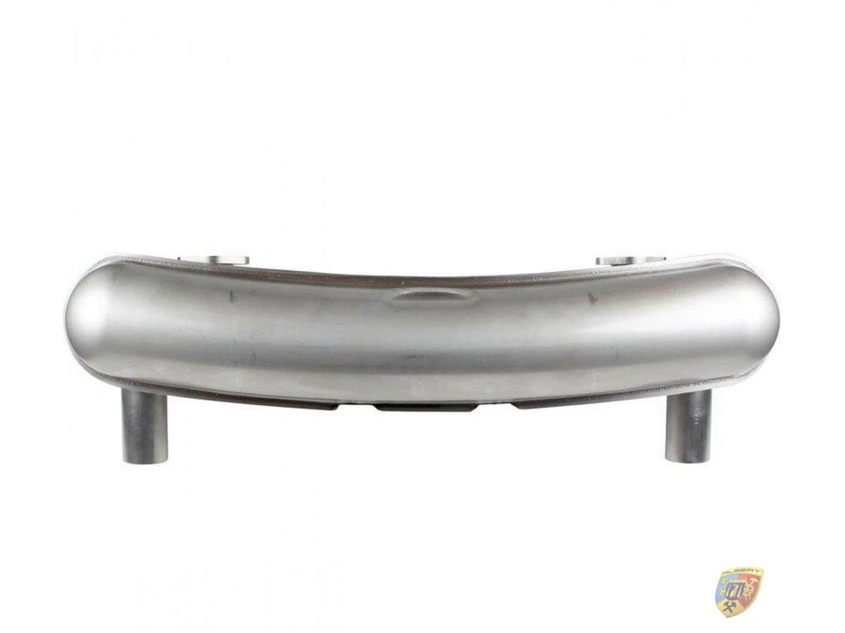 Escape deportivo 2 x 63,5 mm de acero inoxidable para Porsche 911 R - RSR 2.0 - 2.2 - 2.4 | Albert Motorsport