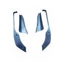 718 - 981 Spoiler Angolari Canards per Diveplanes in Carbonio o Fibra Naturale per Porsche