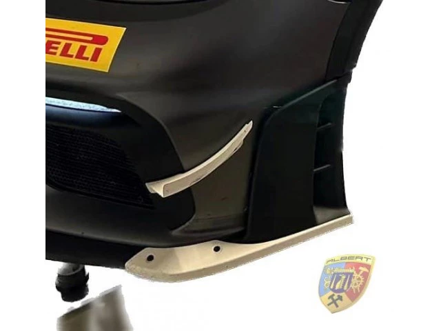 718 - 981 Diveplanes Spoiler Corners Canards Carbone ou Fibre Naturelle pour Porsche | Albert Motorsport 2