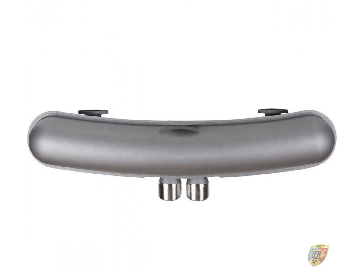 911 T-E-S 2.0 - 2.2 - 2.4 sports exhaust rear silencer stainless steel 2 x 76mm Porsche – Albert Motorsport